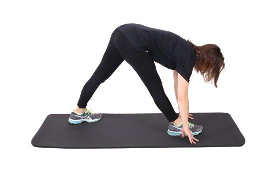 Scorpion Sting Stretch Stretches Starting Position: Face down, flat on stomach, arms outstretched to the