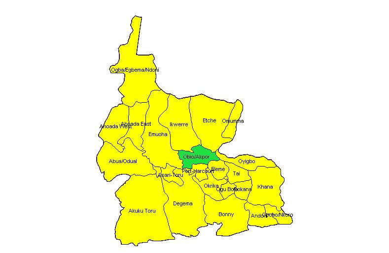 (yellow) Map of Rivers