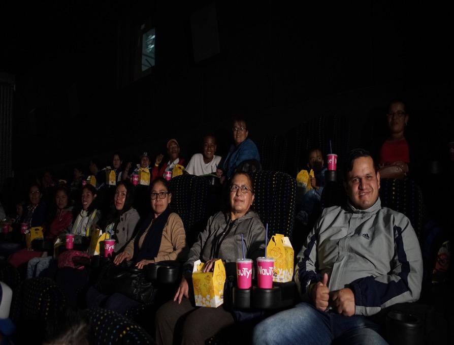Projection 2018 During 2018, Cine Para Todos will continue performing regular functions in 12 cities of the country.