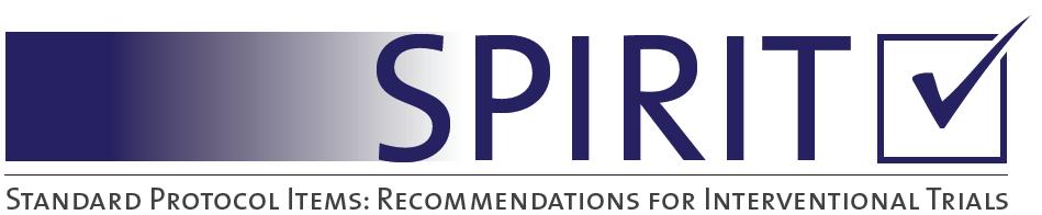 SPIRIT 2013 Checklist: Recommended items to address in a clinical trial protocol and related documents* Section/item Item No Description Addressed on page number Administrative information Title 1