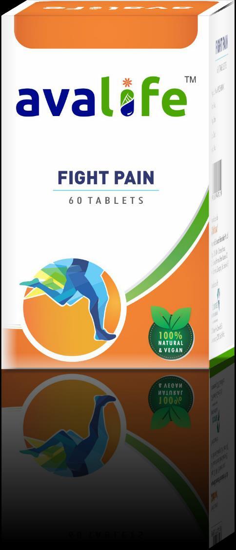 AVALIFE TM FIGHT PAIN TABLETS Avalife TM Fight Pain tablets help relieve symptoms of rheumatism, arthritis, sprains, sciatica, gout, cracking joints,