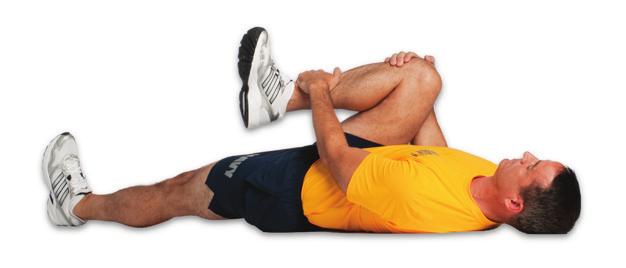 Exhale & hold the stretch for seconds Avoid excessive arching in your lower back Pull