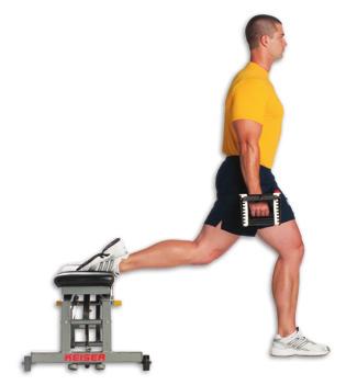 your hip off the deck, straight line from ankle to shoulder Lift your top leg into the