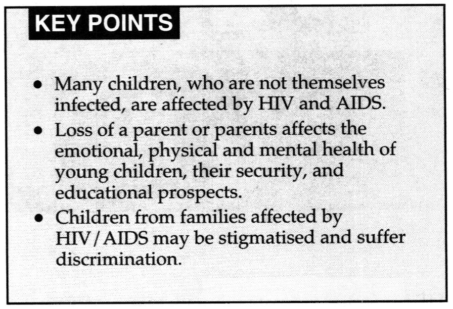 Some, although not all, of this increase is due to HIV and AIDS.