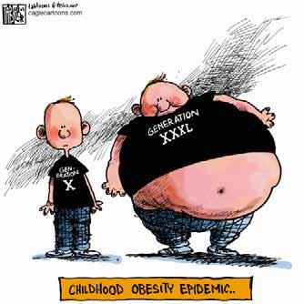 Obesity Diet Portion size Lack of physical acitivty Genetics Fat as endocrine tissue Makes leptin lowered desire to eat, more use of stored fat Makes