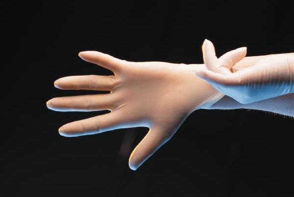 Personal Protective Equipment (PPE) Glove Removal Glove Removal With both hands gloved, peel one glove off from top to bottom and hold it in the gloved hand.
