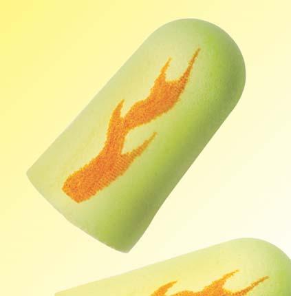 These are the softest, smoothest, highest NRR earplugs available today. Their shaped foam provides maximum comfort with excellent attenuation.