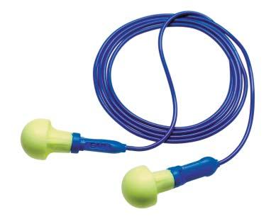 E-A-R Push-Ins TM Earplugs Push-Ins with Grip Rings Uncorded Push-Ins Corded