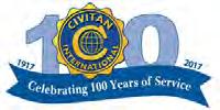 2 Greetings Centennial Civitans. Greetings Centennial Civitans. We are at the half way point of the 2016-17 Civitan year and we are full speed ahead for the next six months.