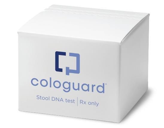 Impact of Cologuard during first quarter 2017 * Early-stage colorectal cancer detected in ~5 patients a day 100,000 completed Cologuard tests ~450 early-stage