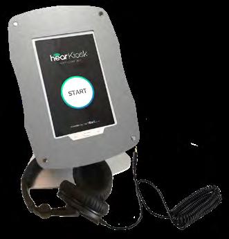 hearkiosk is a hearing screening health application for clinically-valid, time-efficient, low-cost