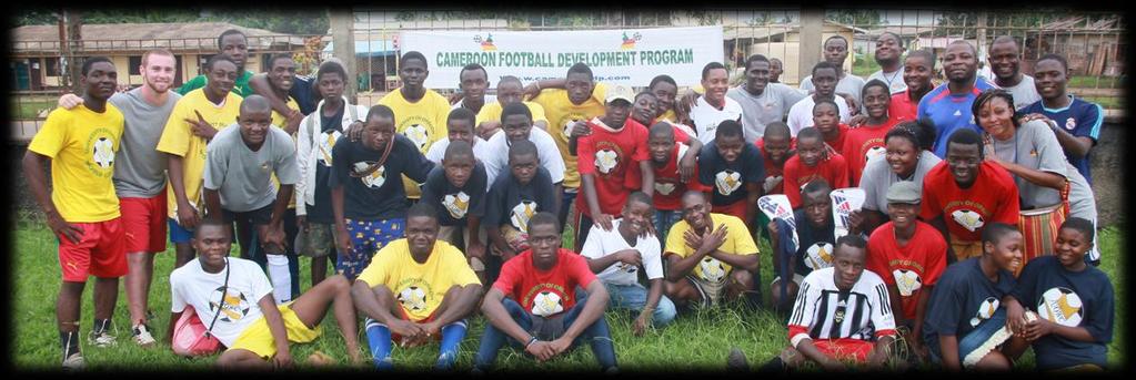 Our Beginning Along with a team of local community leaders in Kumba, Forzano assembled the initial workings of what would become the Cameroon Football Development Program.