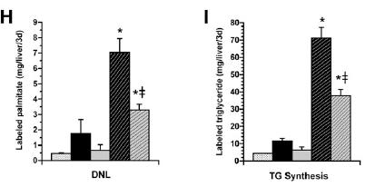 NASH & Sucrose Hepatic DNL and TG synthesis 2x higher in MCD-sucrose than in MCD-starch. Sucrose critical for pathogenesis of MCD-mediated steatohepatitis.