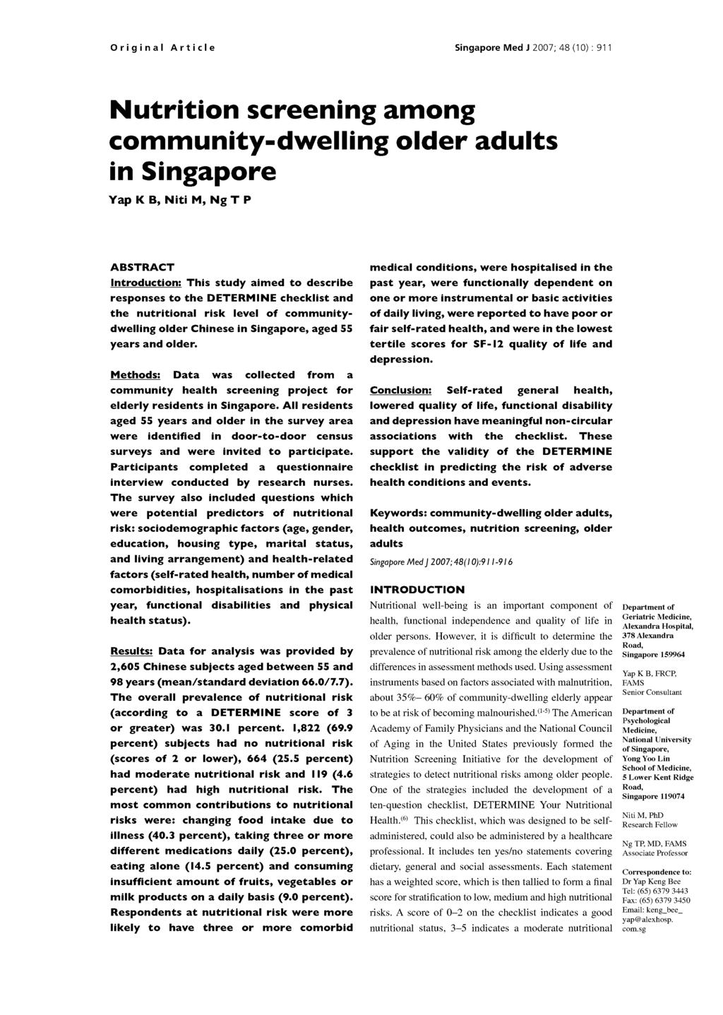 Original Article Singapore Med.