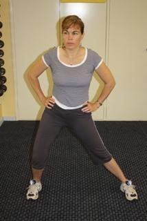 Hip adductor stretches