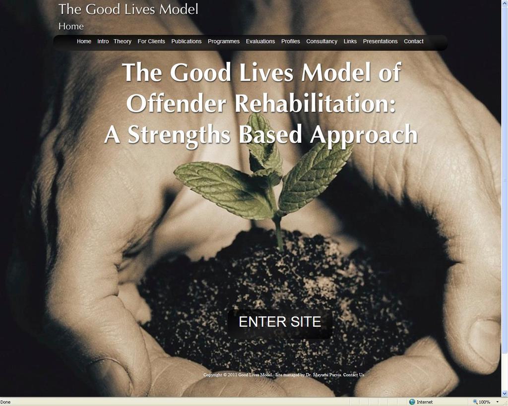 The Good Lives Model (GLM) Ward & Stewart (2003) argue: the most effective way to reduce risk is to give individuals the necessary conditions to lead better lives ( good lives ) than to simply teach