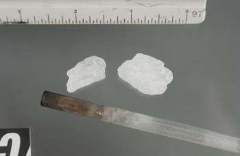 1. Methamphetamine Methamphetamime, popularly shortened to meth or ice, is a psychostimulantand sympathomimetic drug.
