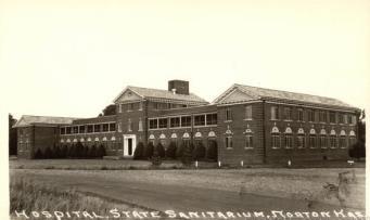 TB History Norton State Tuberculosis Sanatorium. Norton, KS. Established 1913.