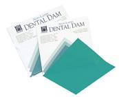 Two popular non-latex dental dam choices are available: Non-Latex Dental Dam is offered in both 127 127 mm and 152 152 mm. Non-Latex Flexi Dam offers greater strength.