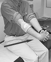 Elbow: Tennis elbow strap Elbow: Olecranon bursitis Elbow: Olecranon bursitis Other therapies Physical therapy Steroids or NSAIDs Disease-specific therapy, e.g.