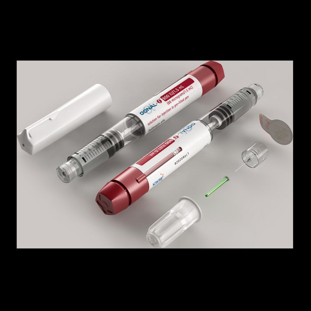 GONAL-F IS AVAILABLE AS A PREFILLED PEN FOR PATIENT SELF- ADMINISTRATION Merck s injections devices are the first prefilled and multi-dose, ready-to-use pens for FSH treatment.