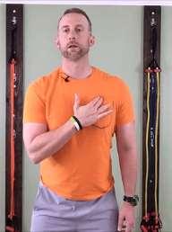 SHOULDERS Pec Minor Release 1. Use fingers to find tender spots on pectoral muscle 2.