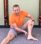 If you feel spasticity in leg, bend knee slightly ANKLE Achilles Tendon Release 1.
