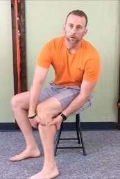 Perform release on both legs Flexor Spasticity: Outer Hamstring Release (Biceps Femoris) 1.
