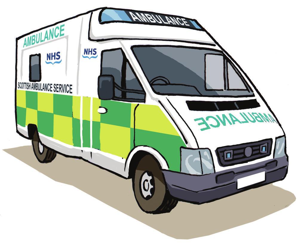 Emergency Ambulance Call for an emergency ambulance if you or someone else is