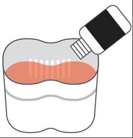 Applying too much incisal liquid will cause all the dentine color to become brighter.