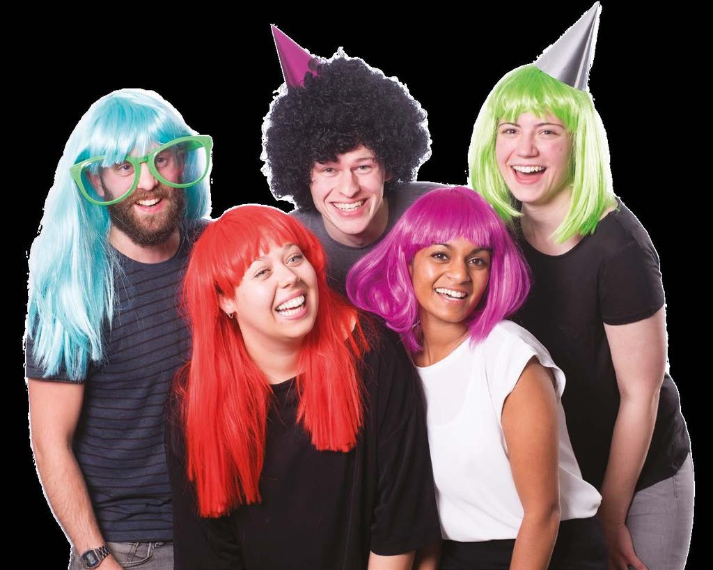 1. SUPER EASY Fundraising ideas Hair Donate 1 wear a wig and use the sweepstake included in your pack for some fun on the day! 2.