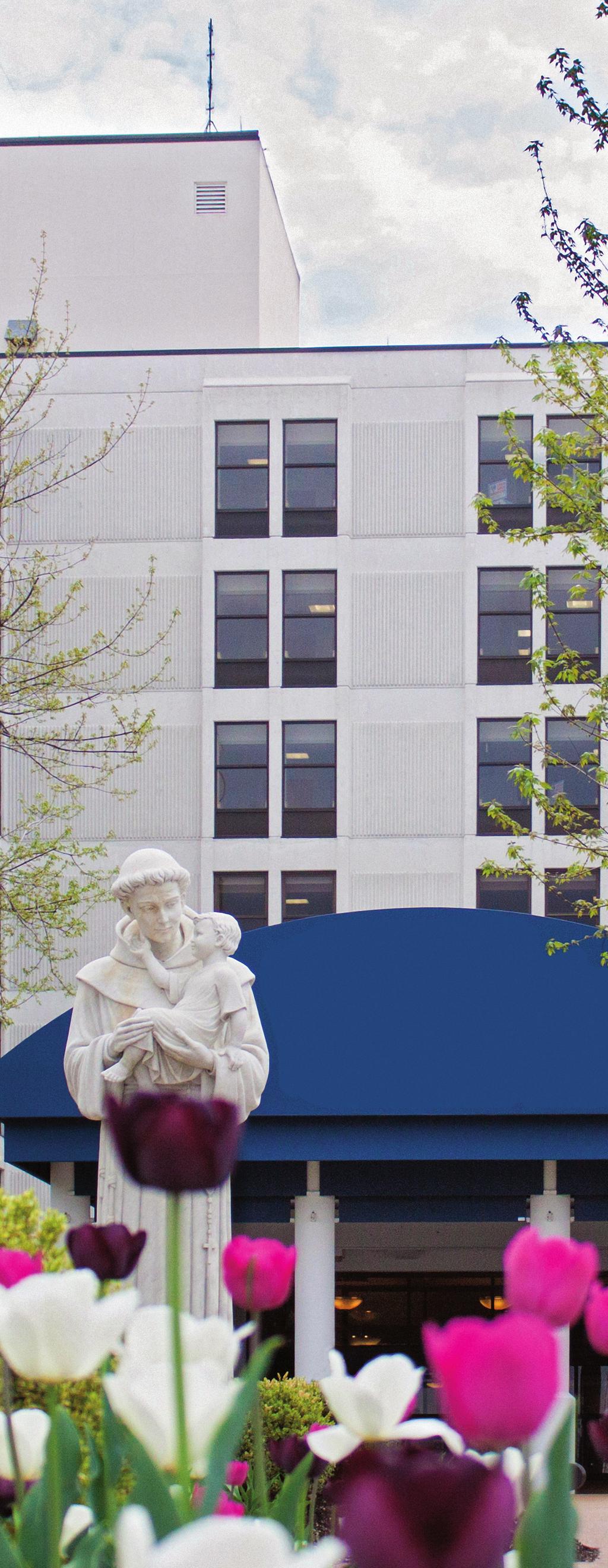 BACKGROUND As the third-largest medical center in the St. Louis metropolitan area, St. Anthony s is dedicated to our patients and the community that exists outside of our hospital walls.
