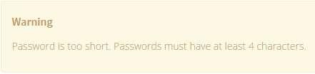 7. Anda akan dapat melihat halaman berikut. Untuk meneruskan proses penetapan semula kata laluan (password). Sila taip kata laluan (password) baharu pada ruangan Password.