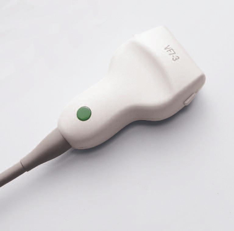 VF7-3 Transducer 7 3 MHz compounding, Axius direct ultrasound research interface, syngo Arterial Health Package* Abdomen, Breast,