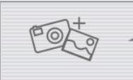 To add a picture to a memory, tap on the Camera icon picture and save it for the current memory.