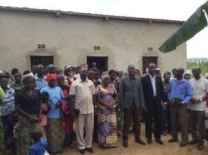 HOUSES FOR NEEDY We celebrated this year five houses for widows and needy families that
