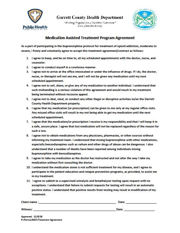 MAT Program Agreement
