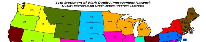 The federally funded Medicare Quality Innovation Network Quality Improvement Organization (QIN-QIO) for