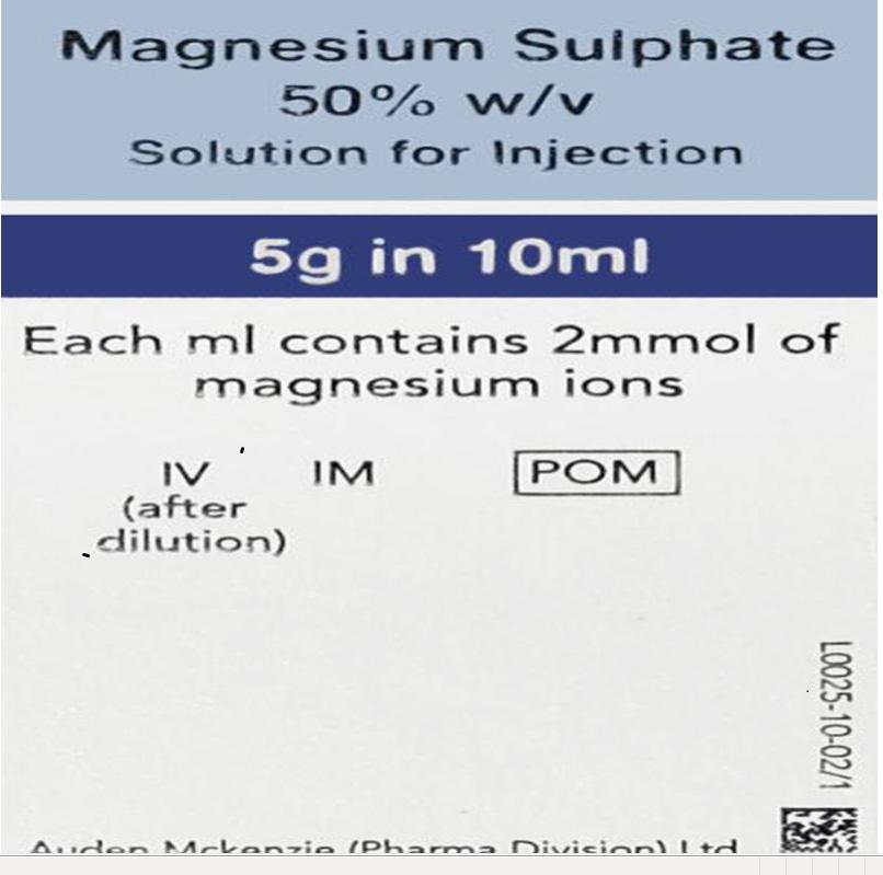 Available Products. At time of going to print the following presentations of magnesium are available as ready to use solutions that do not require further dilution prior to administration.