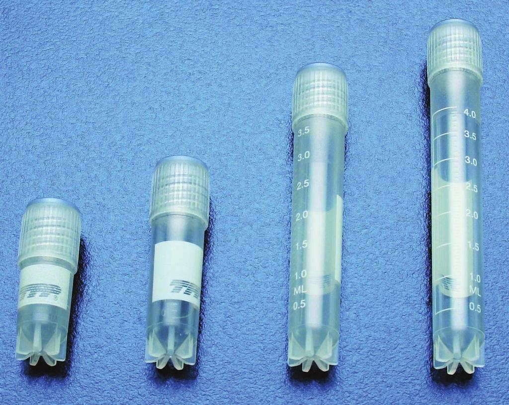 Extra equipment for using TPP cryotubes: storage boxes (material: PP)