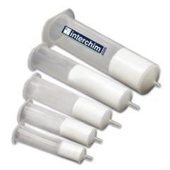 PuriFlash cartridges PuriFlash -Series cartridges can replace glass columns efficiently. These columns are disposable, and pre-loaded with our proprietary technic "gradient Free Compression".