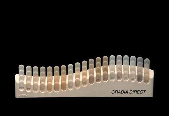 Clinical guide GRADIA Direct Standard Shades For the single-shade and multi-shade technique in both anterior and posterior restorations.