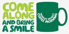 Macmillan Cancer Support Once again your PFA will be supporting the Macmillan World s Biggest Coffee Morning, (though our event will be a coffee afternoon on Thursday 25th September at 3.15pm).