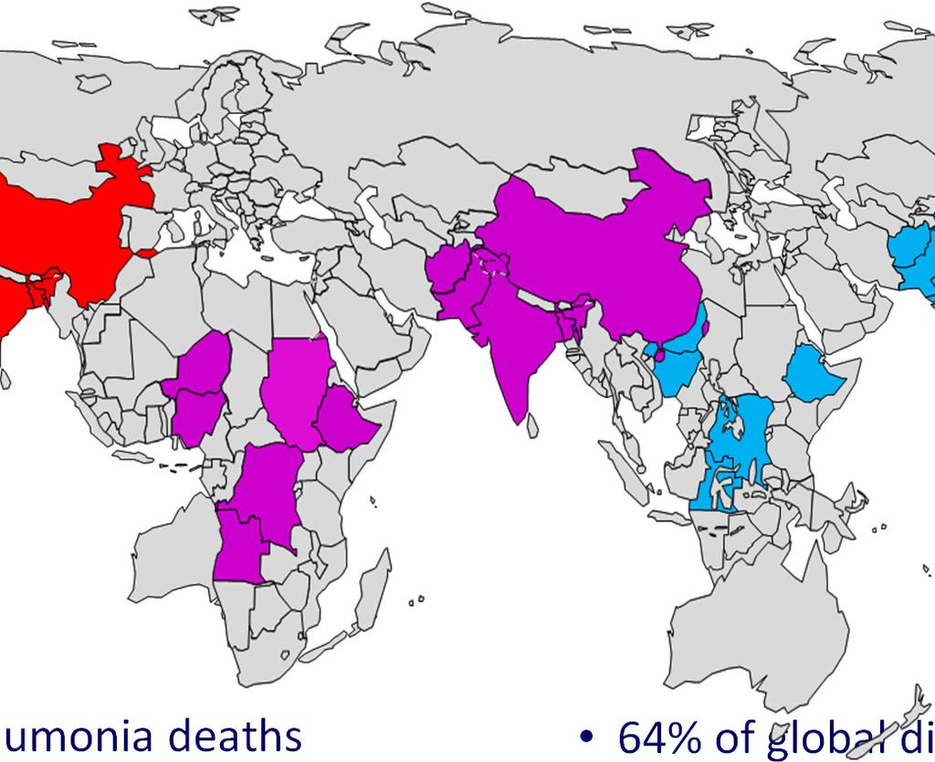 global diarrheal deaths 10 highest pneumonia mortality countries are also 10 highest