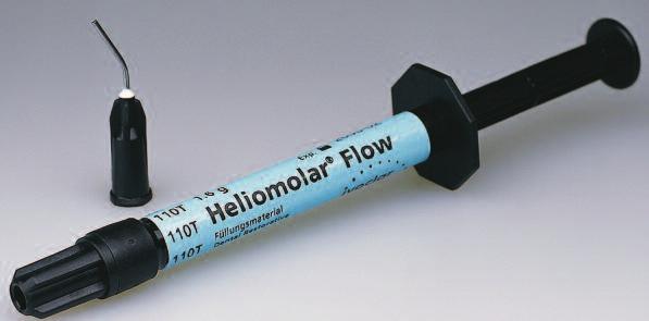 Based on a formulation with 20 years of proven performance, Heliomolar Flow provides excellent esthetics, superior polishability