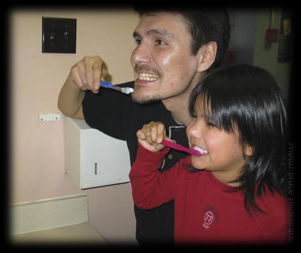 communities: More children had visited the dentist More parents reported