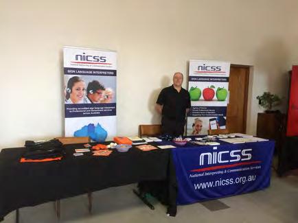 NICSS was pleased to provide interpreters for the conference so Deaf people could participate in and learn about the new technology helping to improve lives of people with disability.