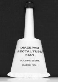 CLUSTER SEIZURES OPTION 1 Diazepam 0.5-2.