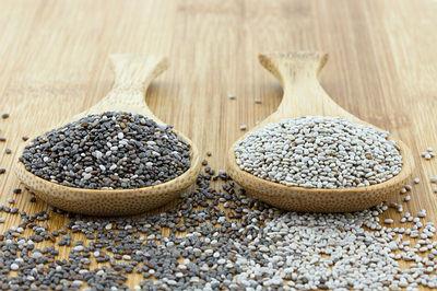 6. Chia Seeds When it comes to protein for vegetarians, chia seeds are a good option. Two tablespoons of superfood provides 9.4 grams of protein.