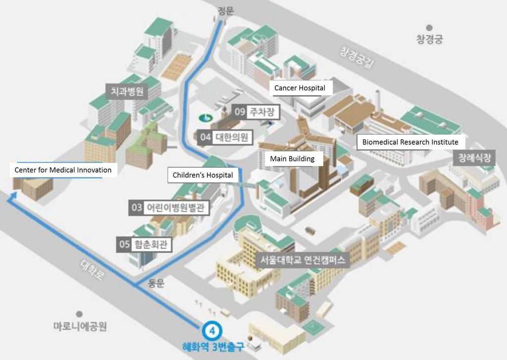 <Map of Seoul